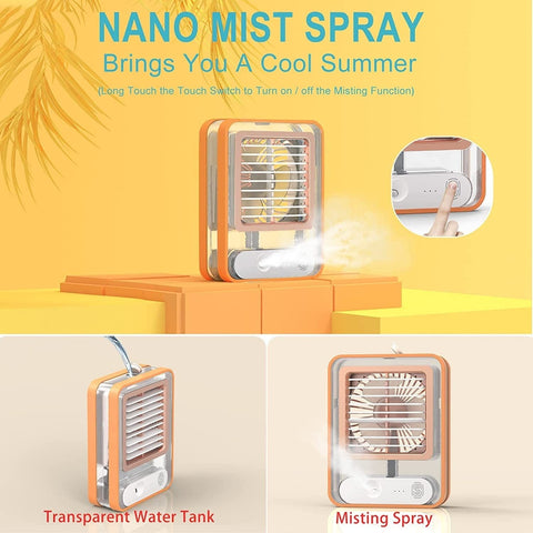 Portable Air Conditioners Cooling Fan 2025